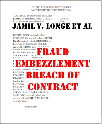 Jamil v Longe lawsuit