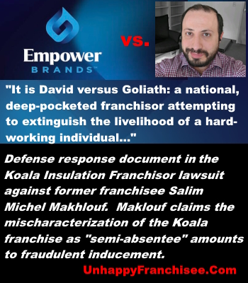 Koala Franchisee Lawsuit