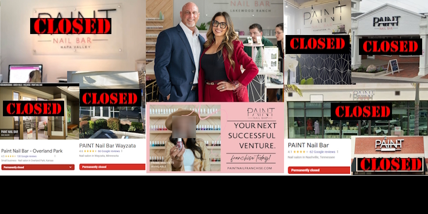 Paint Nail Bar Closed