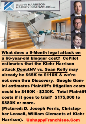 Klehr Harrison litigation costs jpg